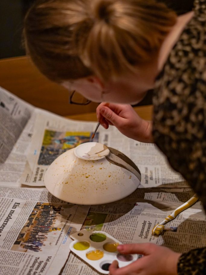 @Foto von Veronika Lepiorz Keramik | Workshop | Malen | Kreative Auszeit | Eventraum | Café